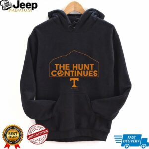 Tennessee Volunteers baseball The Hunt Continues Mountain logo shirt
