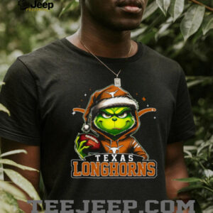 Texas A&M Aggies Grinch Christmas Football Fan T Shirt