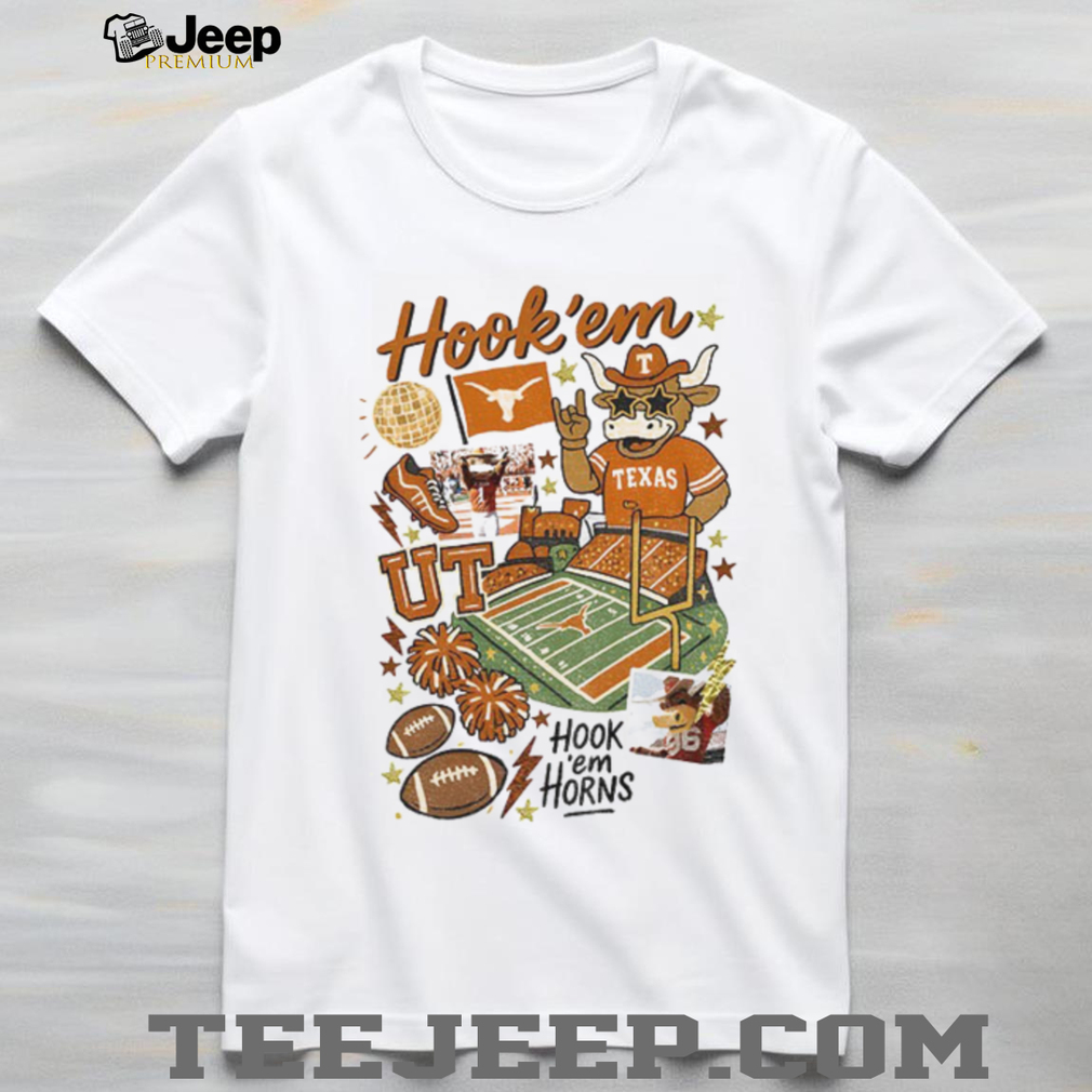 Texas Longhorns mascot Hook ‘Em Horns Football NFL vintage shirt Texas Longhorns mascot Hook ‘Em Horns Football NFL vintage shirt