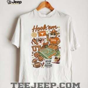 Texas Longhorns mascot Hook ‘Em Horns Football NFL vintage shirt