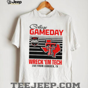 Texas Tech Red Raiders ESPN College Gameday Wreck’Em Live 2025 shirt Texas Tech Red Raiders ESPN College Gameday Wreck’Em Live 2025 shirt