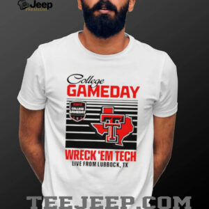 Texas Tech Red Raiders ESPN College Gameday Wreck’Em Live 2025 shirt