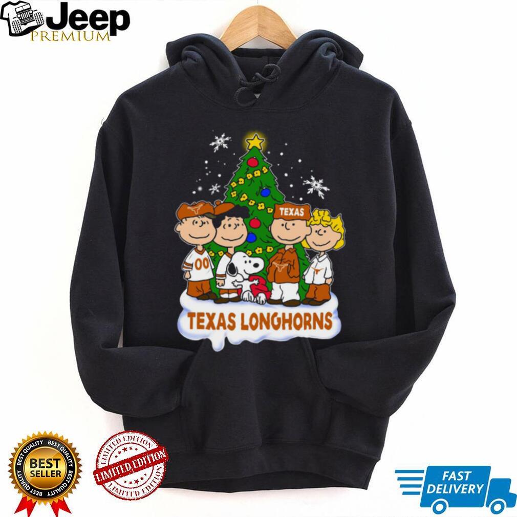 Texax Longhorns Peanuts Snoopy and Friends Christmas T Shirt Texax Longhorns Peanuts Snoopy and Friends Christmas T Shirt