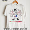 Buffalo Bills and Buffalo State Heart T shirt