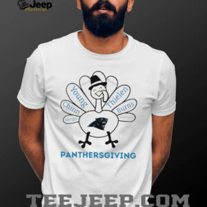 Thanksgiving with Carolina Panthers Heroes shirt