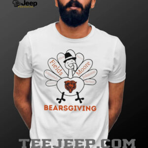 Thanksgiving with Chicago Bears Heroes shirt