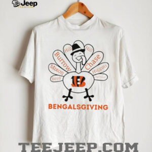 Thanksgiving with Cincinnati Bengals Heroes shirt