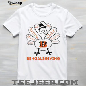Thanksgiving with Cincinnati Bengals Heroes shirt