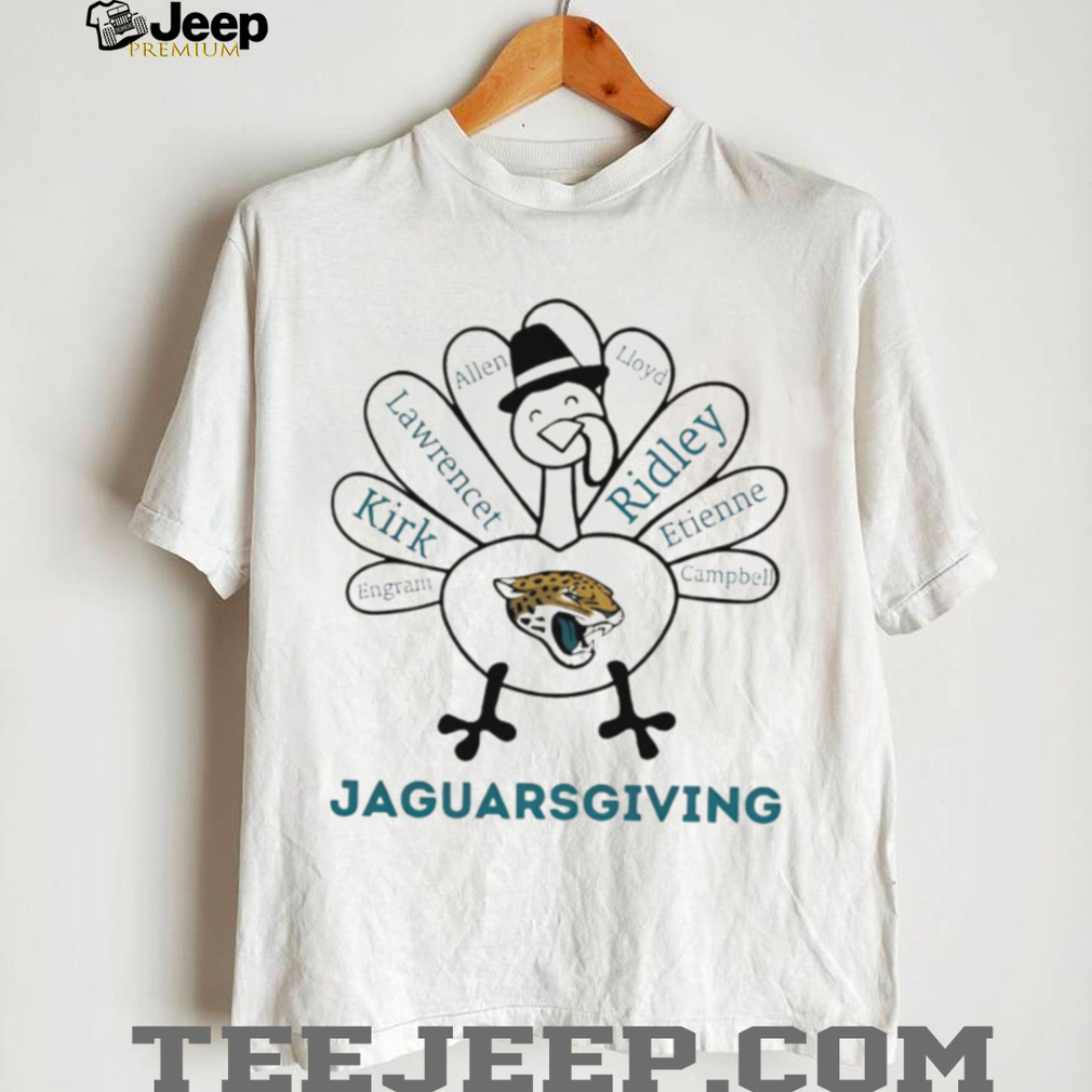 Thanksgiving with Jacksonville Jaguars Heroes shirt Thanksgiving with Jacksonville Jaguars Heroes shirt