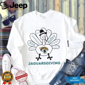 Thanksgiving with Jacksonville Jaguars Heroes shirt