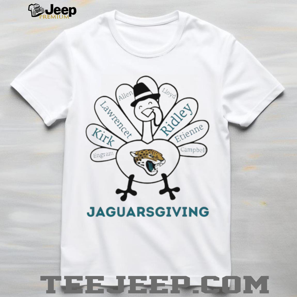 Thanksgiving with Jacksonville Jaguars Heroes shirt Thanksgiving with Jacksonville Jaguars Heroes shirt