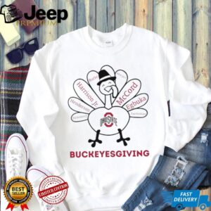 Thanksgiving with Ohio State Buckeyes Heroes shirt