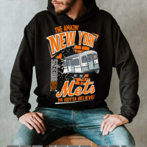 The 7 Line New York Mets Train To The Game Tee
