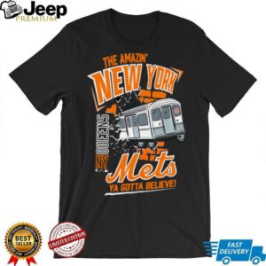 The 7 Line New York Mets Train To The Game Tee