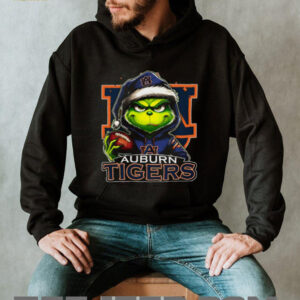 The Grinch Auburn Tigers Football Christmas Shirt