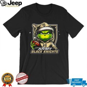 The Grinch Black Knights Football Christmas Shirt