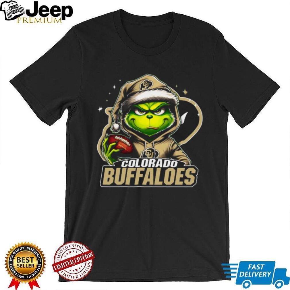 The Grinch Colorad Buffaloes Football Christmas Shirt The Grinch Colorad Buffaloes Football Christmas Shirt