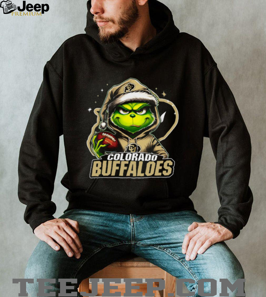 The Grinch Colorad Buffaloes Football Christmas Shirt The Grinch Colorad Buffaloes Football Christmas Shirt
