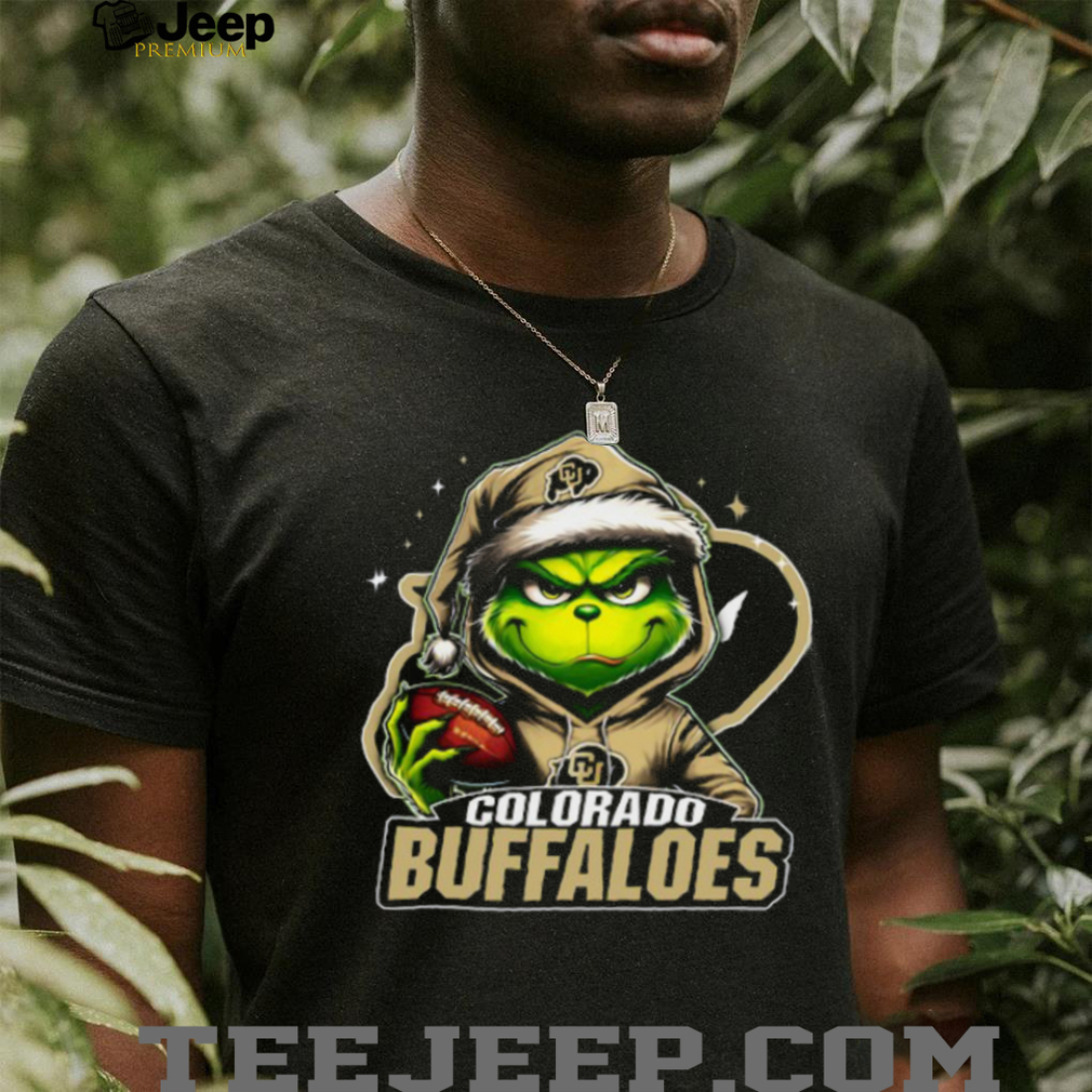 The Grinch Colorad Buffaloes Football Christmas Shirt The Grinch Colorad Buffaloes Football Christmas Shirt