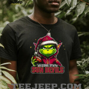 The Grinch Sun Devils Football Christmas Shirt