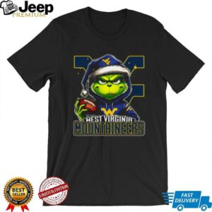 The Grinch West Virginia Mountaineers Football T Shirt