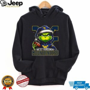 The Grinch West Virginia Mountaineers Football T Shirt