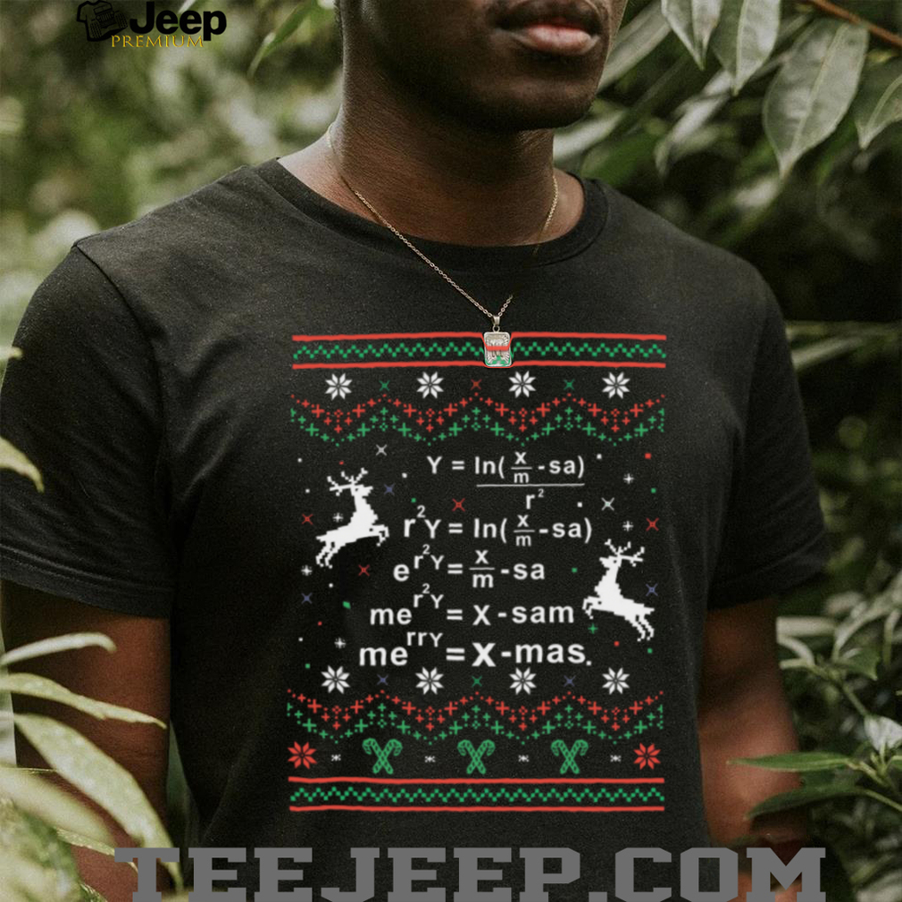 The Merry Christmas Formula T Shirt The Merry Christmas Formula T Shirt