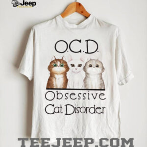 The acronym O.C.D. is humorously reinterpreted Shirt