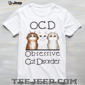 The acronym O.C.D. is humorously reinterpreted Shirt