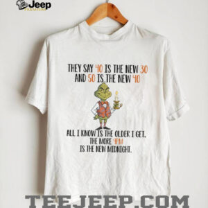 They Say 40 Is The New 30 And 50 Is The New 40 All I Know Is The Older I Get The Imore 9Pm Is The New Midnight T Shirt