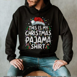 This Is My Christmas Pajama Shirt Funny Xmas PJs Men Women T Shirt
