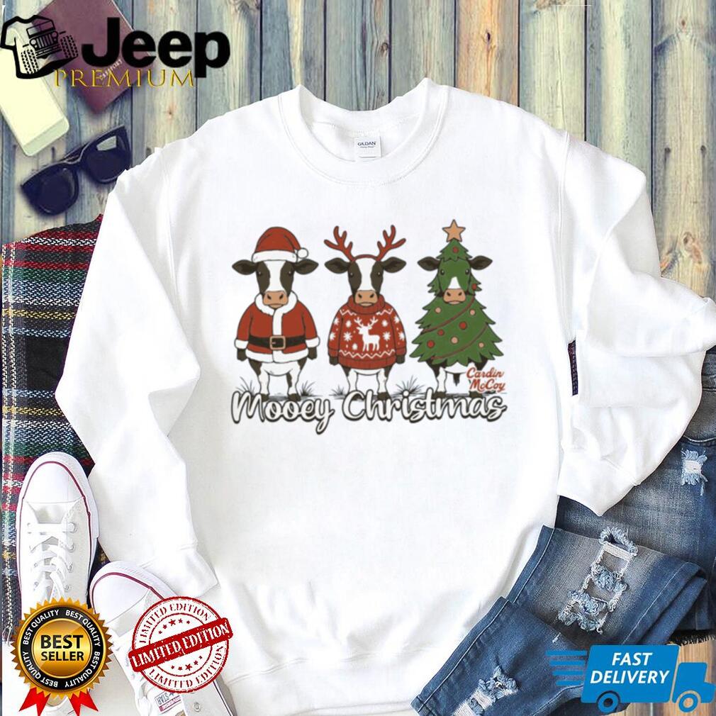 Three Cows Mooey Christmas Shirt Three Cows Mooey Christmas Shirt