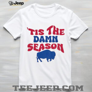 Tis The Damn Season Buffalo Bills NFL Football 1973 2025 Merry Christmas shirt