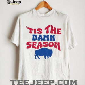Tis The Damn Season Buffalo Bills NFL Football 1973 2025 Merry Christmas shirt