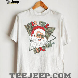 ‘Tis The Season’ Cool Santa T Shirt