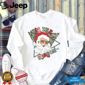 'Tis The Season' Cool Santa T Shirt