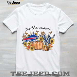 Tis the Season Fall Football and Baseball Fan T shirt
