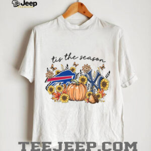 Tis the Season Fall Football and Baseball Fan T shirt