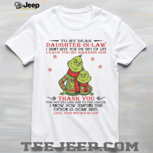To My Dear Daughter In Law T Shirt