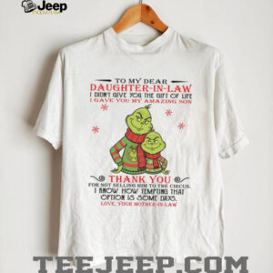 To My Dear Daughter In Law T Shirt