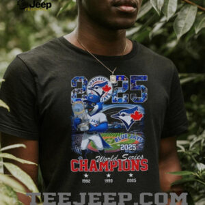 Toronto Blue Jays 2025 Champions World Series 3X shirt