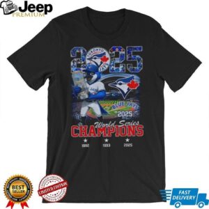 Toronto Blue Jays 2025 Champions World Series 3X shirt