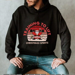 Training to Lift Christmas Spirits T Shirt Training to Lift Christmas Spirits T Shirt