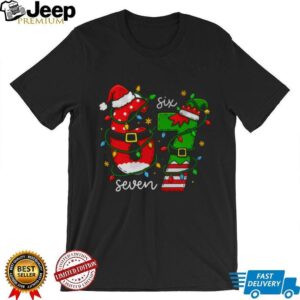 Trending Six Seven Meme Christmas 67 Xmas Men Women Kids T Shirt
