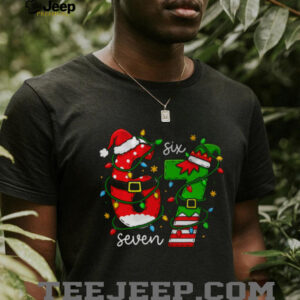 Trending Six Seven Meme Christmas 67 Xmas Men Women Kids T Shirt