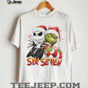 Trending Six Seven Meme Shirt Funny Mean Guy Christmas Shirt 67 Trend Bright Shirt