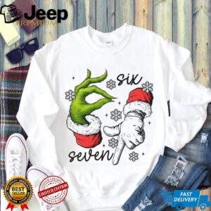 Trending Six Seven Meme Shirt, Funny Mean Guy Christmas Shirt, Viral 6 7 Joke Shirt