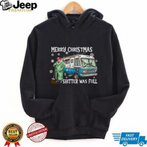 Trump 2024 Merry Christmas Shitter Was Full, Trump Merry Christmas Vibes Shirt T1756