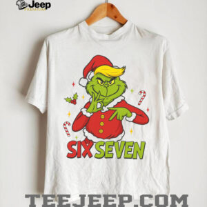 Trump Six Seven MAGA Meme Shirt 6 7 Christmas Bright Sweater Republican Gift for Men Women 68359