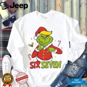 Trump Six Seven MAGA Meme Shirt 6 7 Christmas Bright Sweater Republican Gift for Men Women 68359